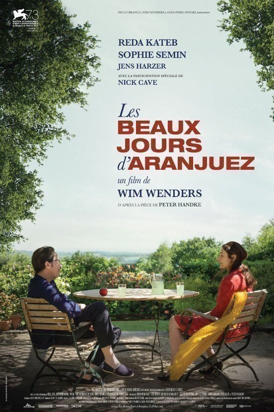Die scho  nen Tage von Aranjuez - Poster