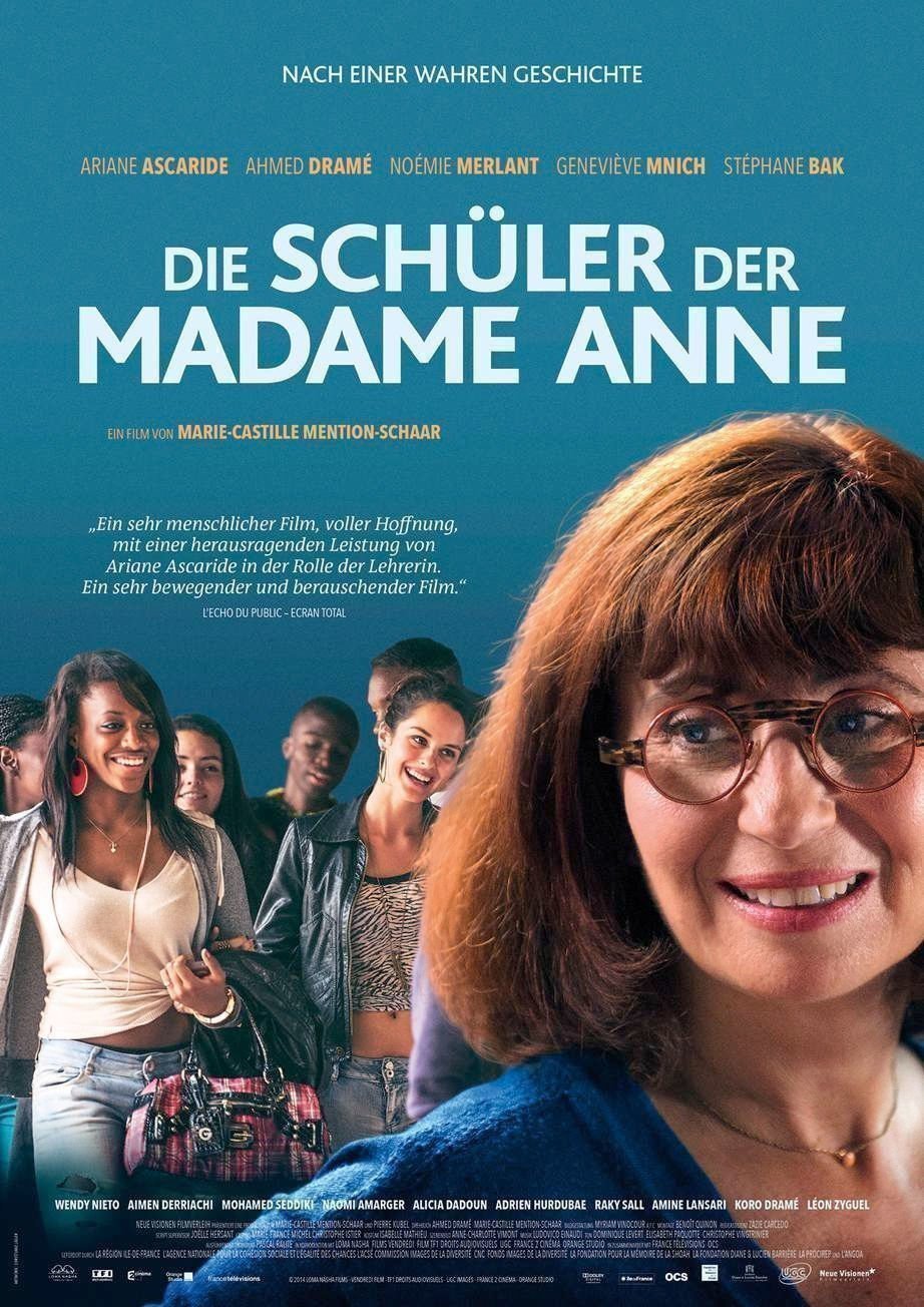 Die Schueler der Madame Anne - Plakat