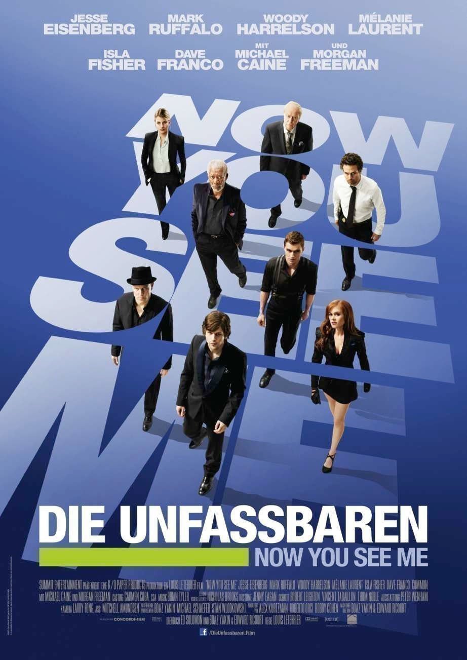Die Unfassbaren - Now You See Me - Plakat