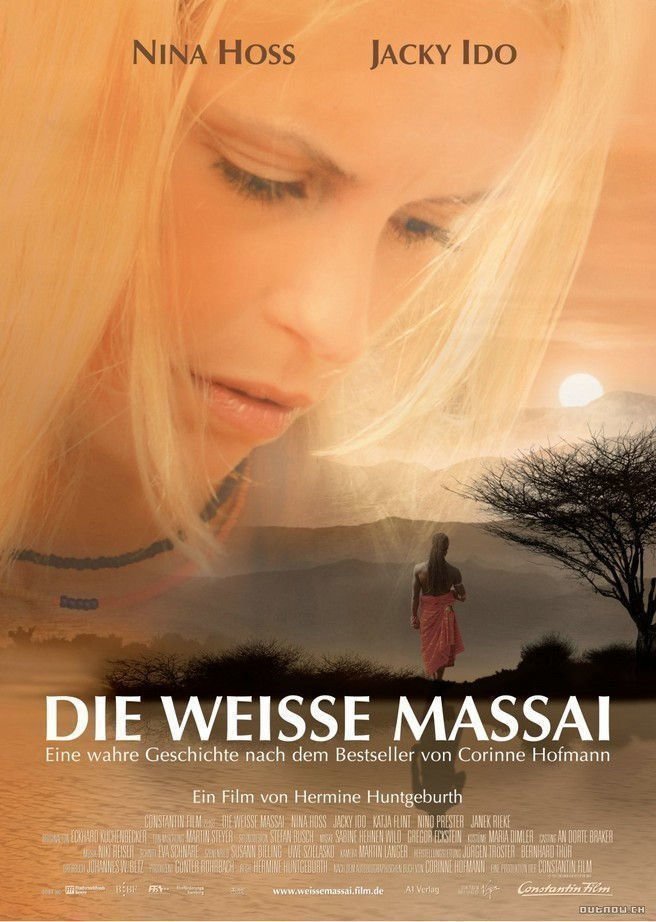 Die weisse Massai - Poster