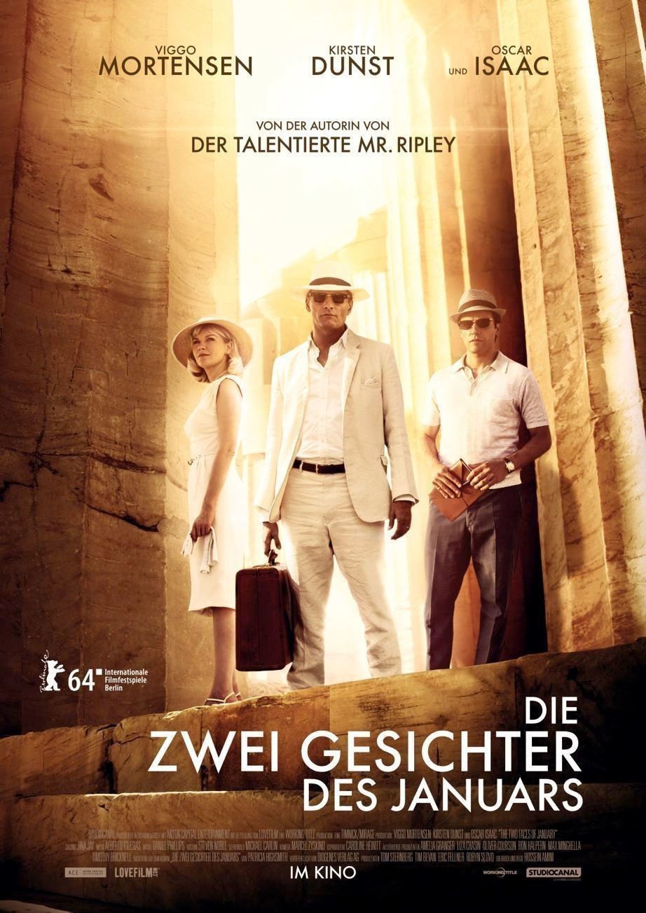 Die zwei Gesichter des Januar - Plakat