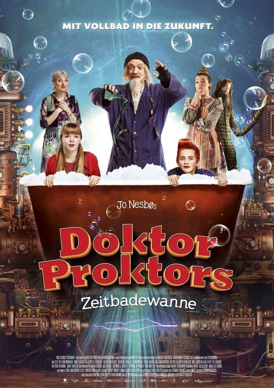 Doktor Proktors Zeitbadewanne - Plakat