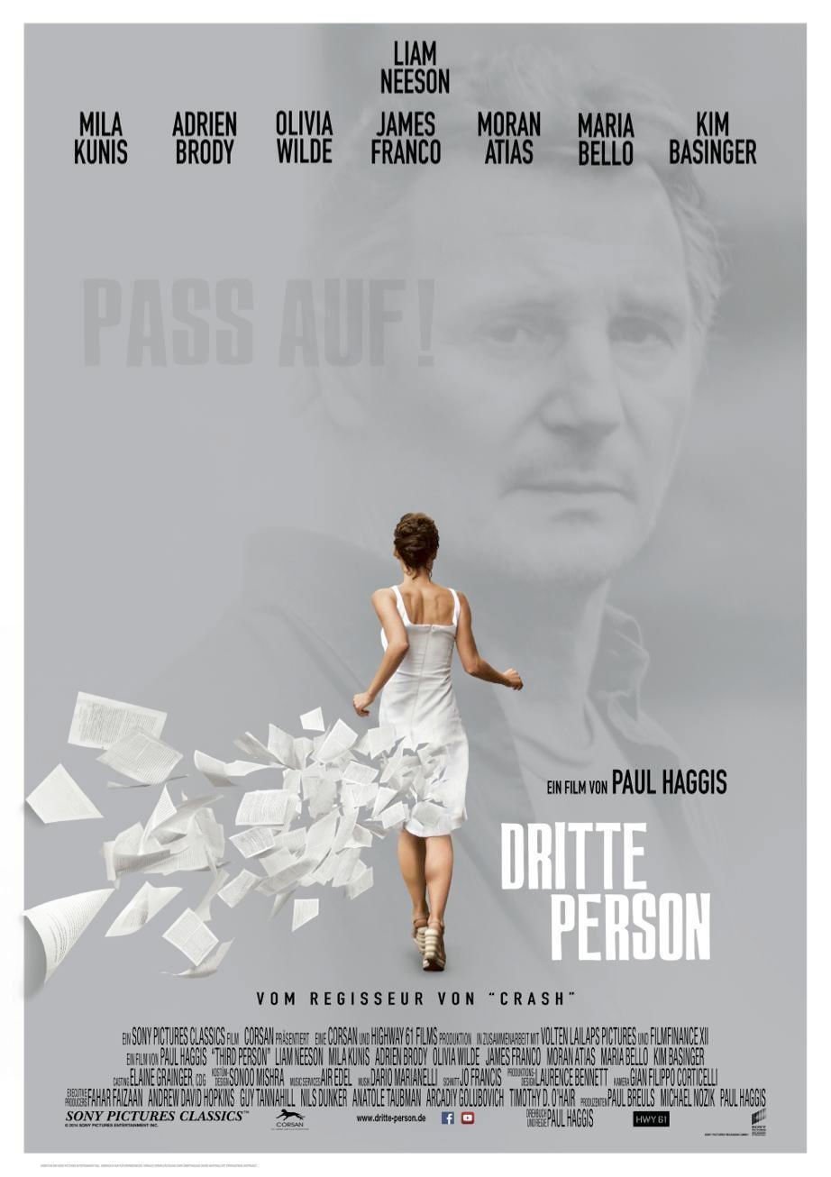 Dritte Person - Plakat