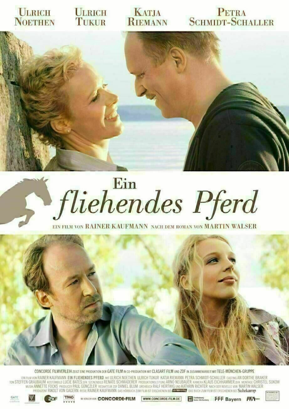 Ein fliehendes Pferd - Poster
