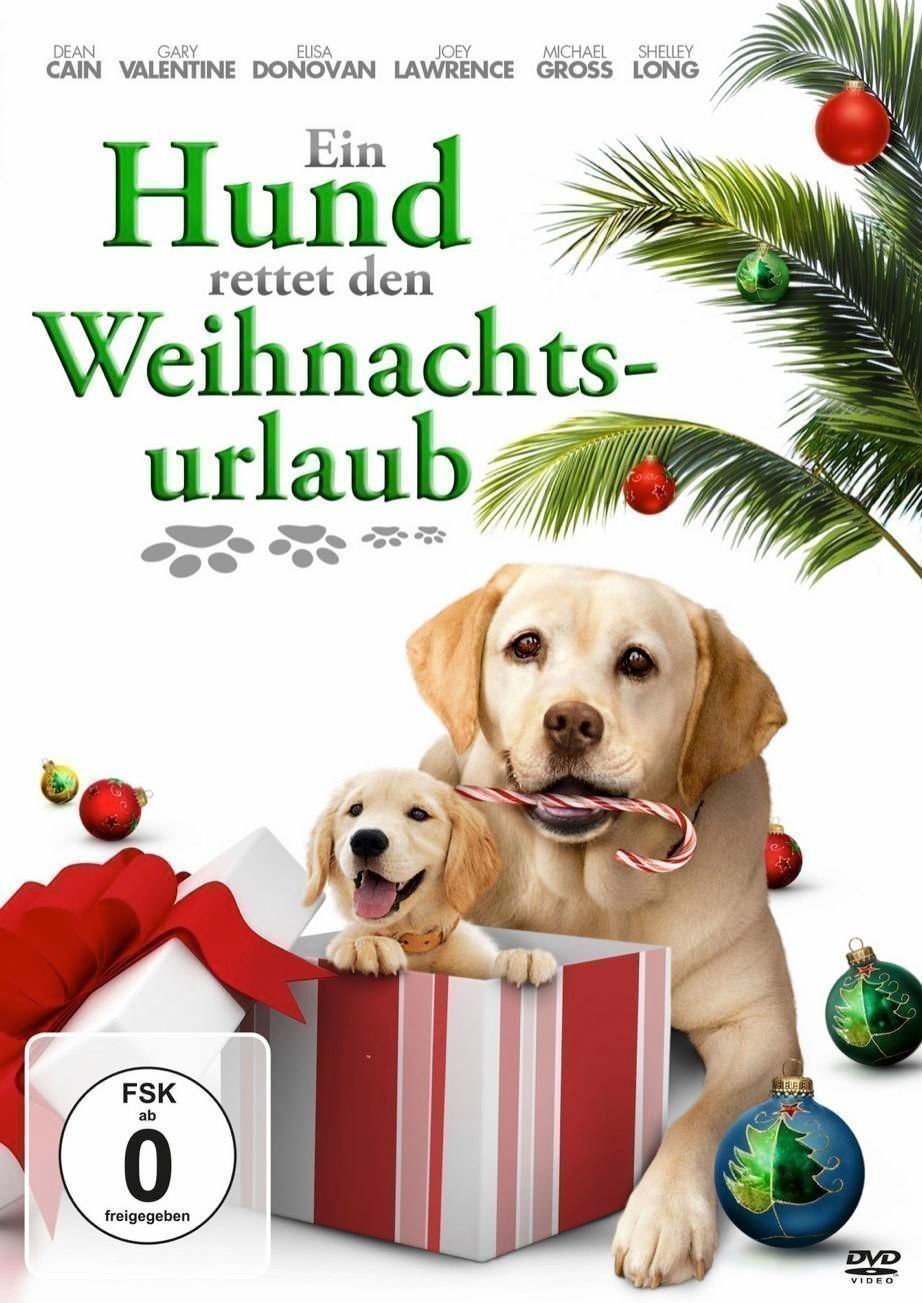 Ein Hund rettet den Weihnachtsurlaub - Plakat