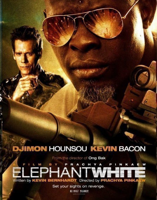 Elephant White - Poster