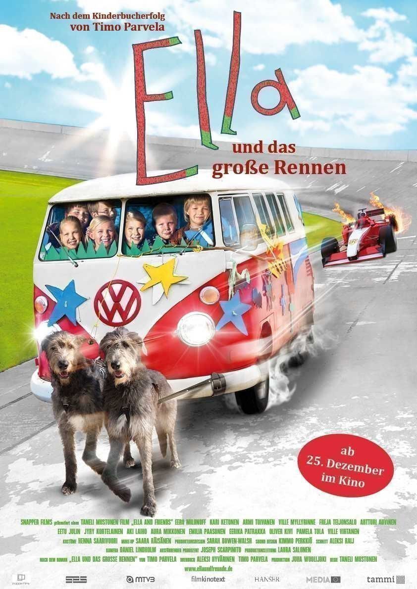 Ella und das grosse Rennen - Plakat