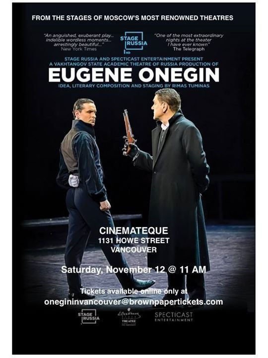 Eugen Onegin - Poster