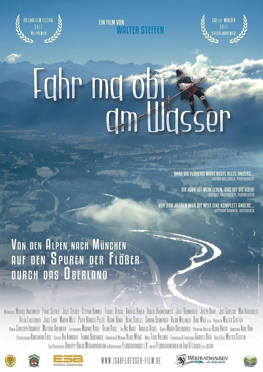 Fahr ma obi am Wasser - Poster