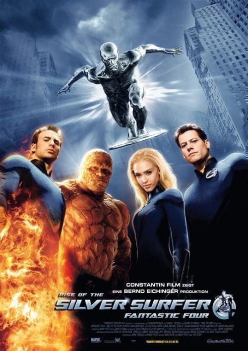 Fantastic Four - Rise of the Silver Surfer - Plakat