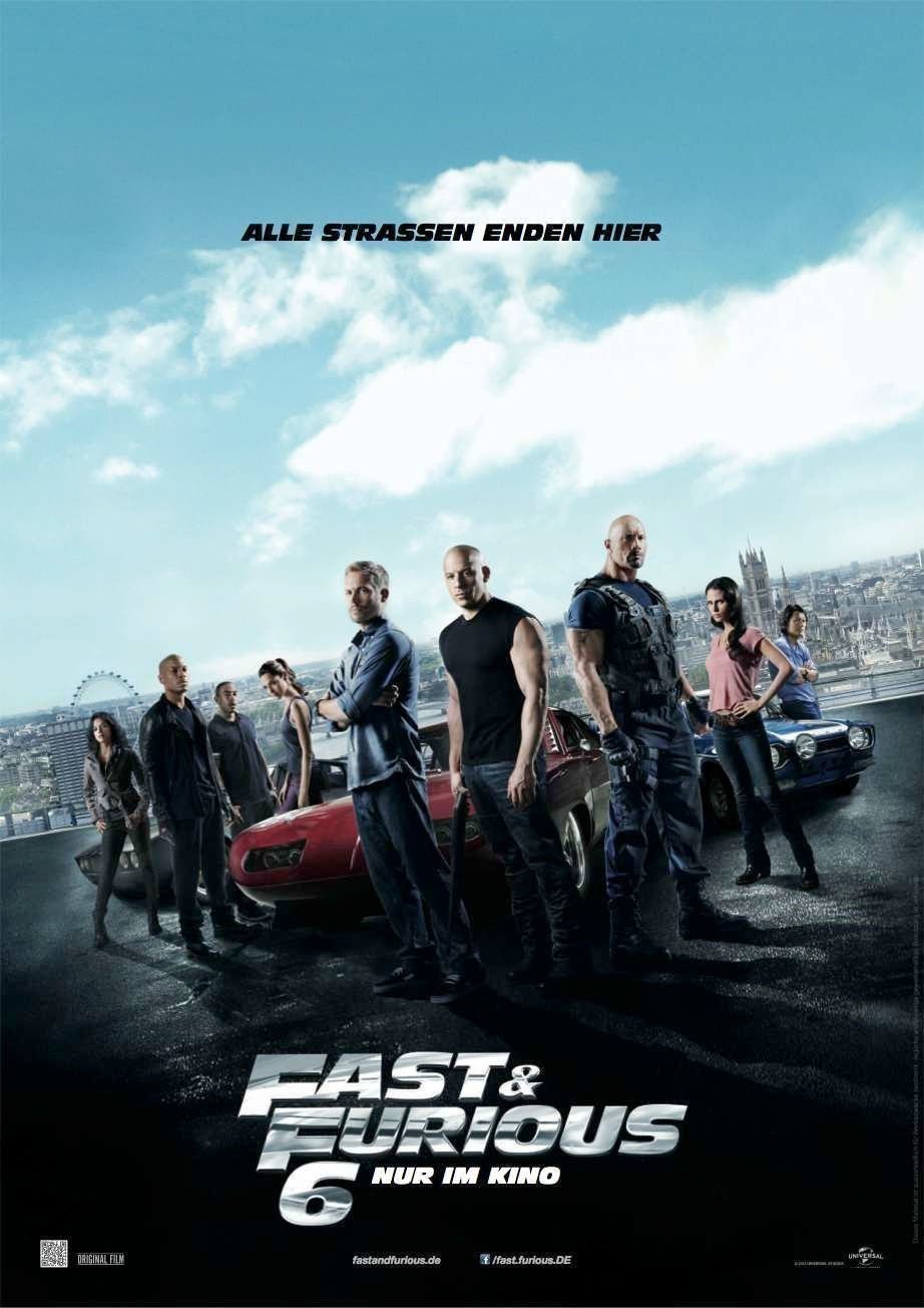Fast and Furious 6 - Plakat