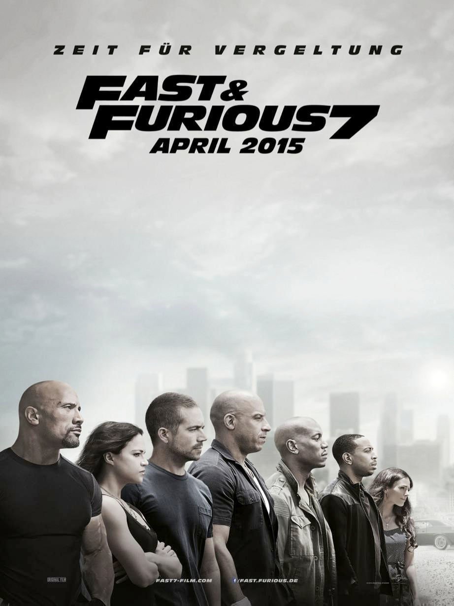 Fast and Furious 7 - Plakat
