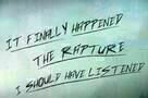 Final The Rapture - Poster