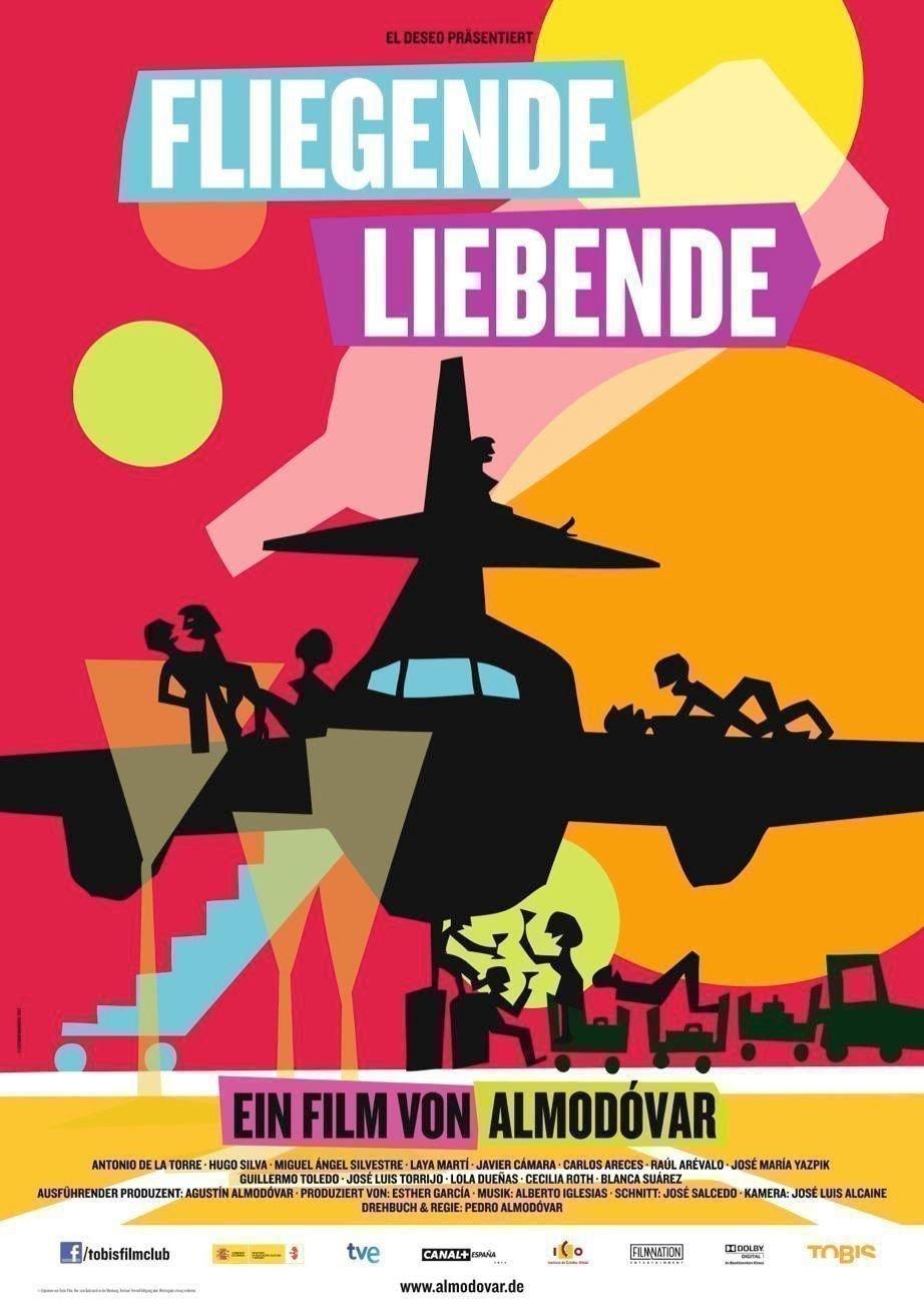 Fliegende Liebende - Plakat