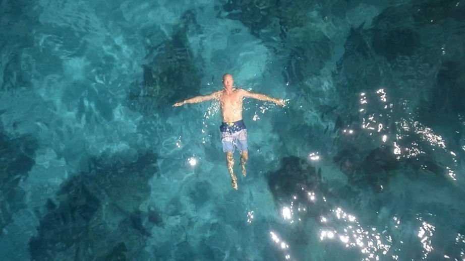 floating