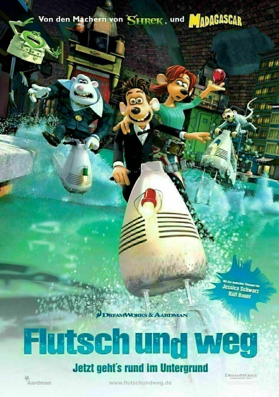Flutsch und weg - Poster Flutsch und weg - Poster