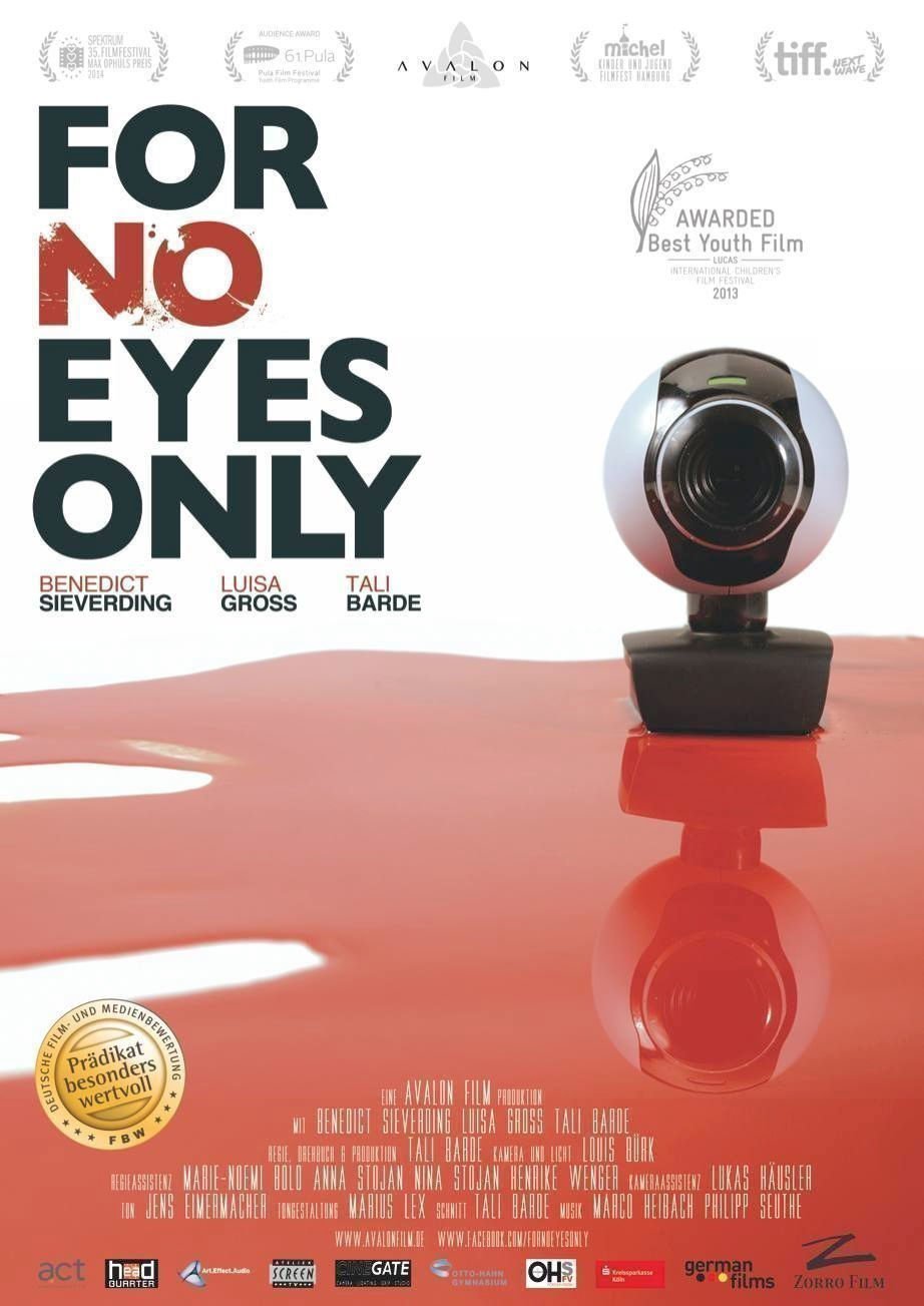 For No Eyes Only - Plakat