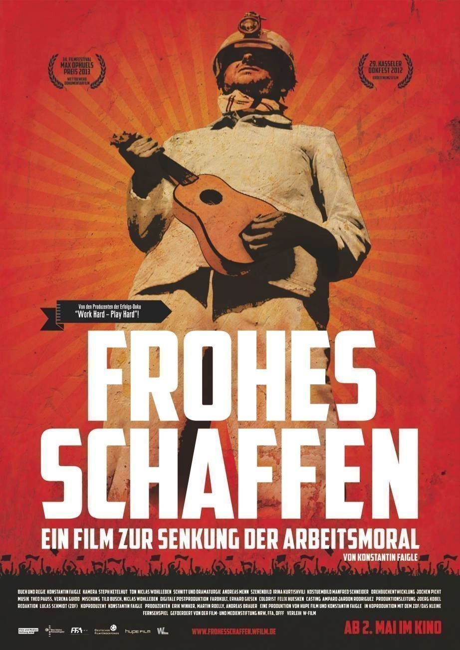 Frohes Schaffen Plakat