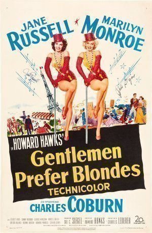 Gentlemen Prefer Blondes - Poster
