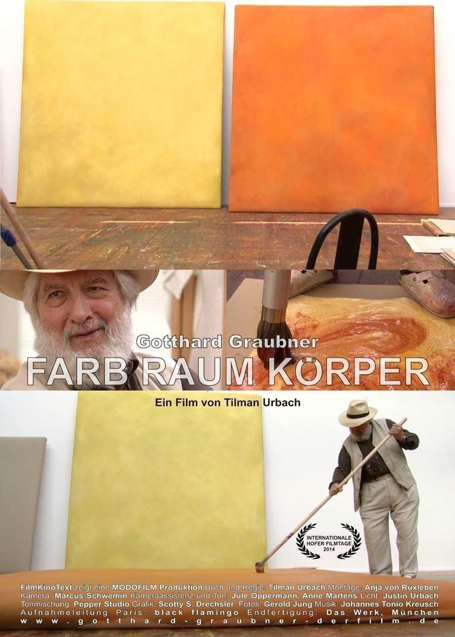 Gotthard Graubner - Farb Raum Koerper - Plakat