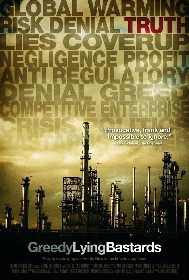 Greedy Lying Bastards - Poster