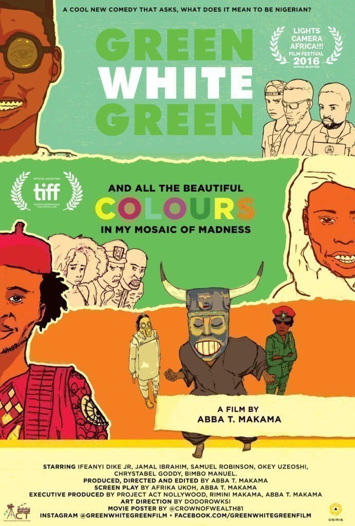 Green White Green - Poster