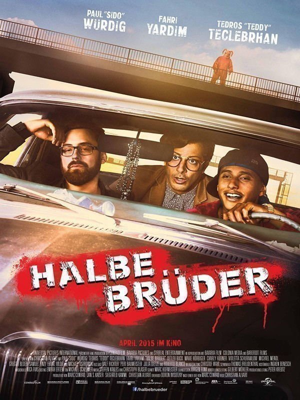 Halbe Brueder - Plakat