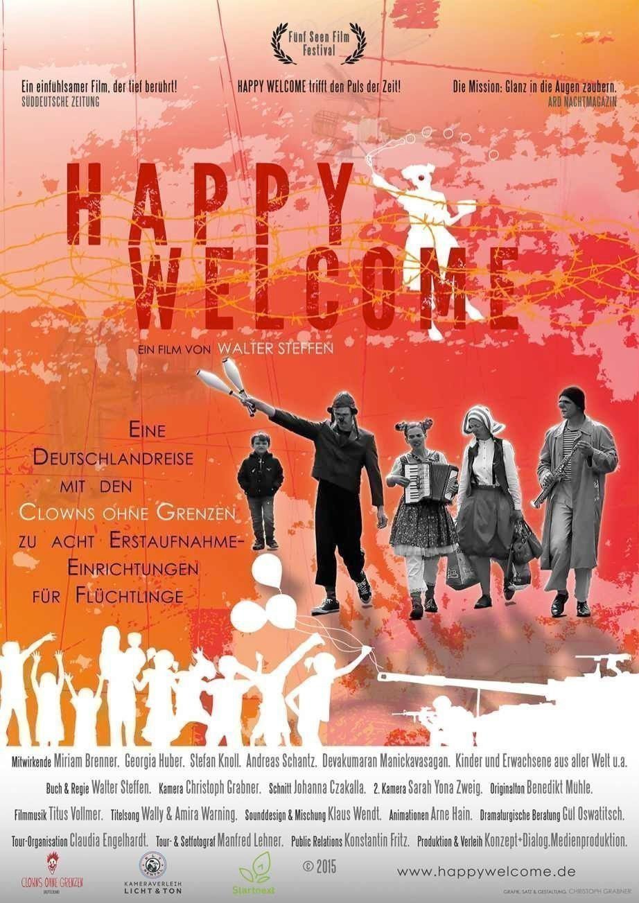 Happy Welcome - Plakat