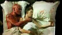 He took his skin off for me 01