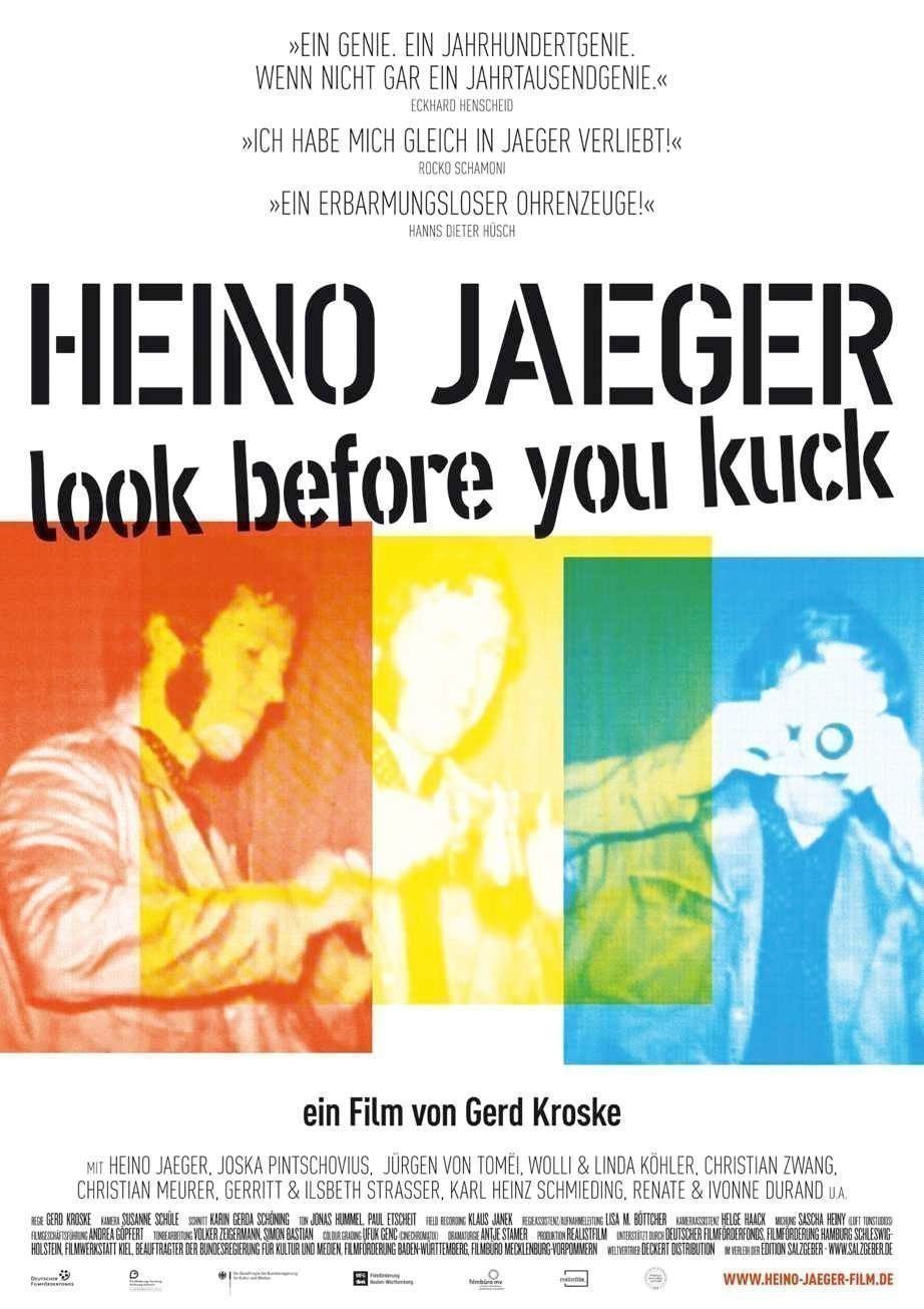 Heino Jaeger - look before you kuck - Plakat