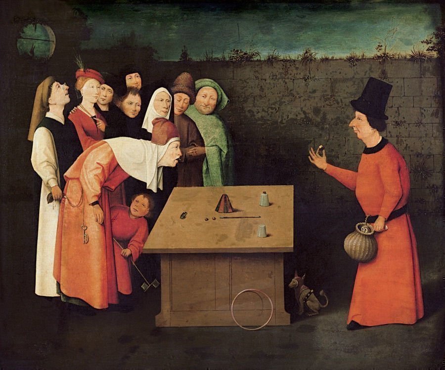 Hieronymus Bosch - Der Gaukler Musee municipal Saint-Germain-en-Laye