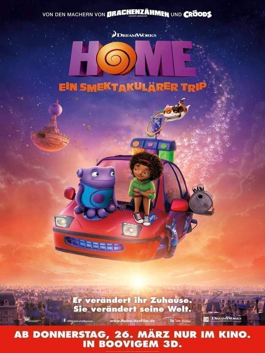 Home - Ein smektakulaerer Trip - Plakat