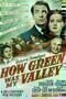 How Green Was My Valley - Poster