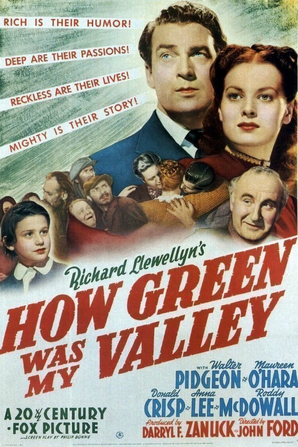How Green Was My Valley - Poster