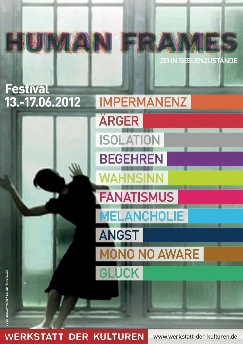 Human Frames - Plakat