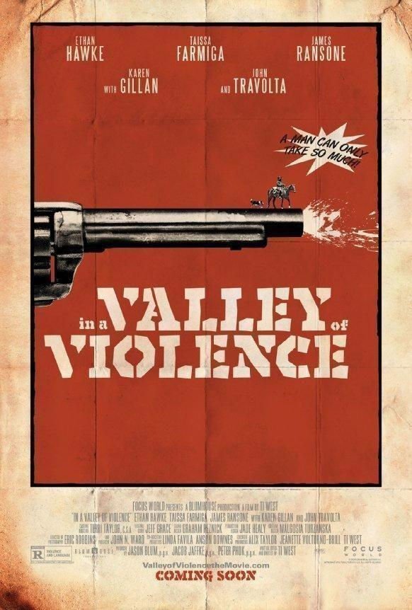 I A Valley of Violence - Poster