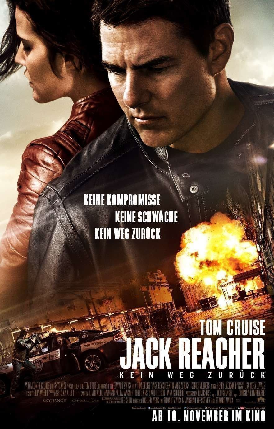 Jack Reacher 2- Kein Weg zuru  ck - Plakat