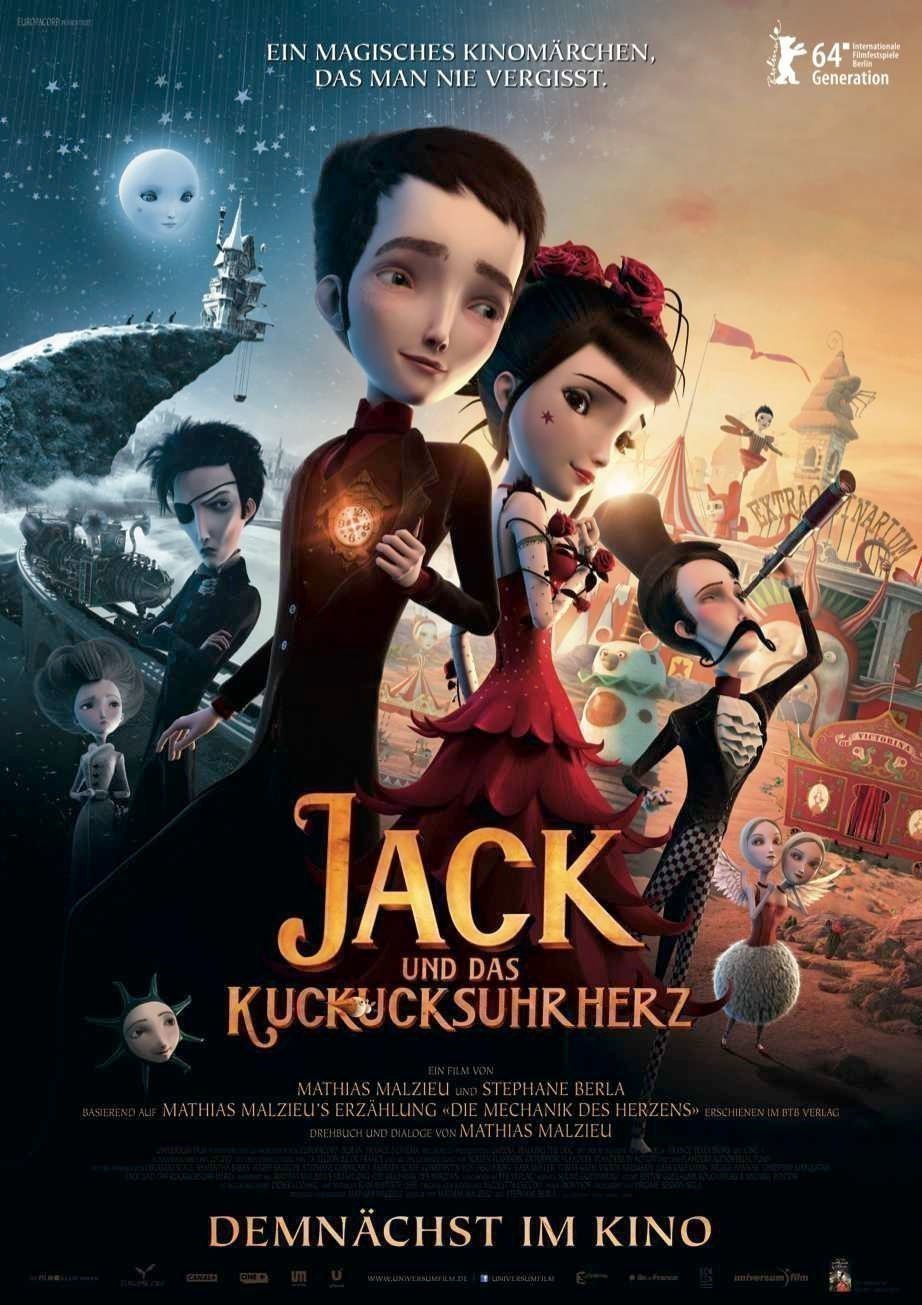 Jack und das Kuckucksuhrherz - Plakat