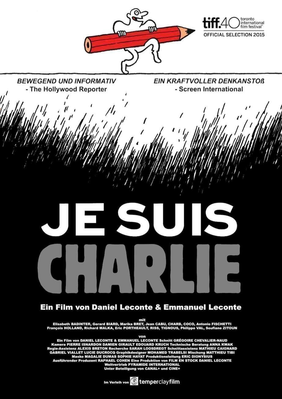 Je suis Charlie - Plakat