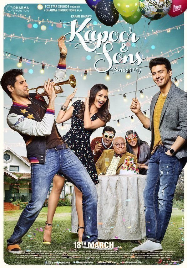 Kapoor and Sons - Poster