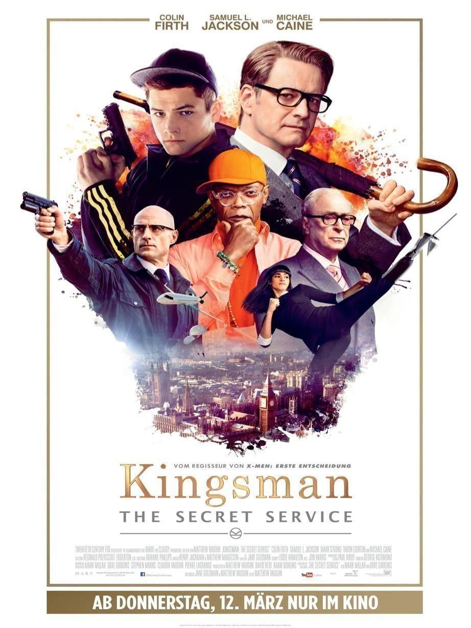 Kingsman The Secret Service - Plakat