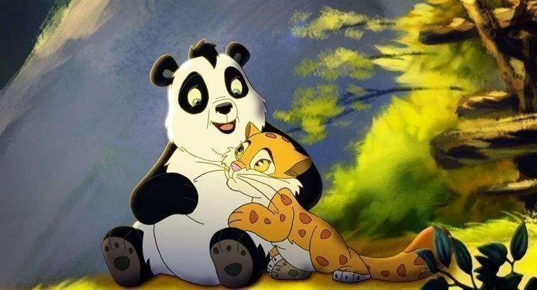 Kleiner starker Panda 1