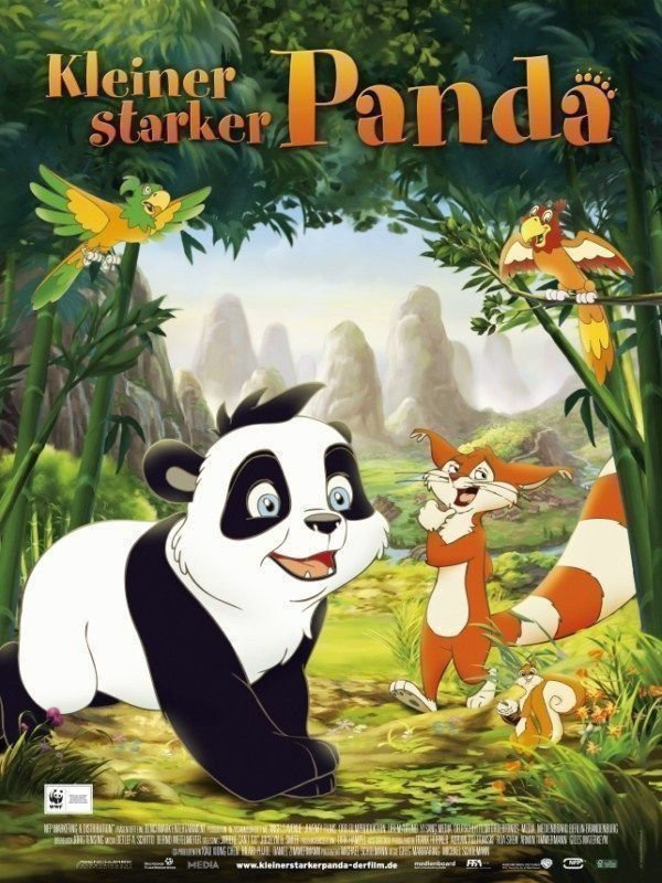 Kleiner starker Panda - Poster