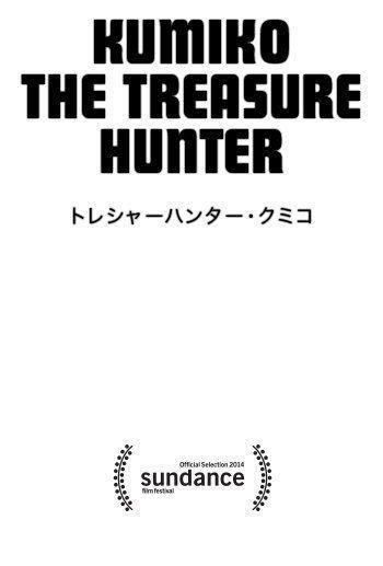 Kumiko  the Treasure Hunter