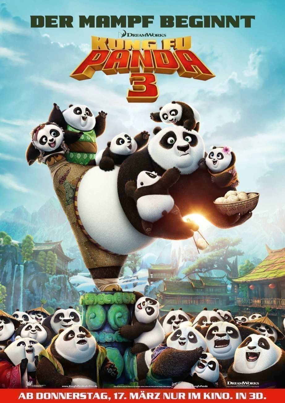 Kung Fu Panda 3 - Plakat
