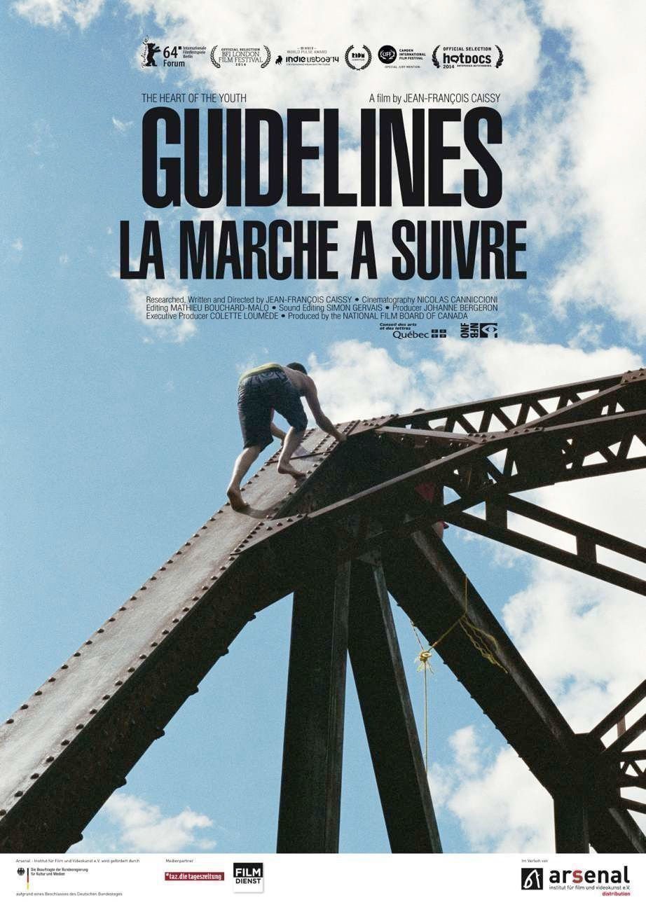 La marche a suivre Guidelines - Plakat
