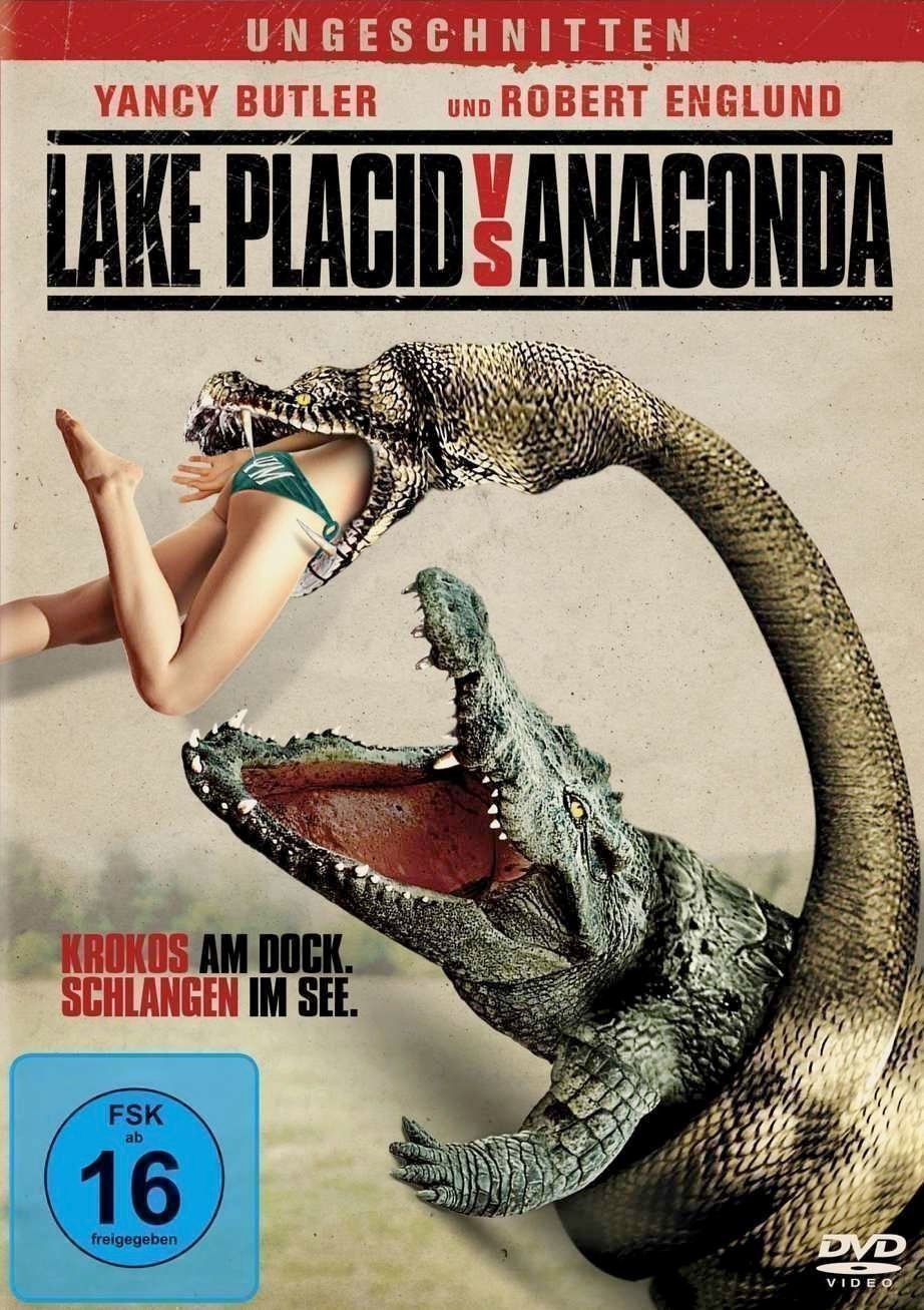 Lake Placid vs Anaconda - Plakat