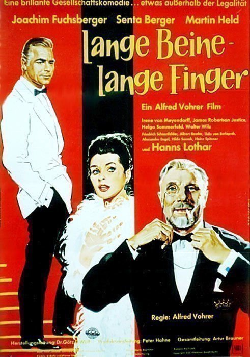 Lange Beine - lange Finger - Plakat