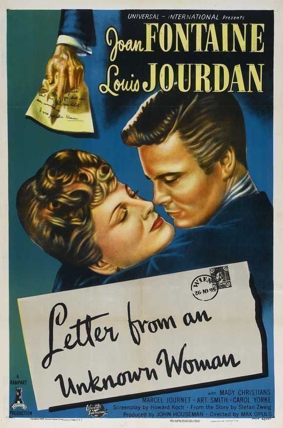 Letter from an Unknown Woman - Poster