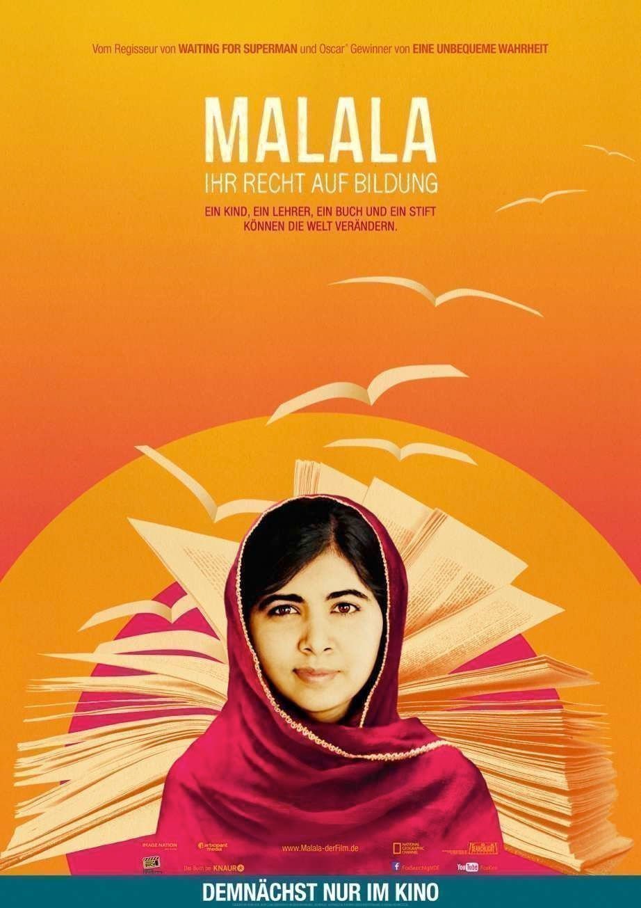 Malala Ihr Recht Auf Bildung - Poster